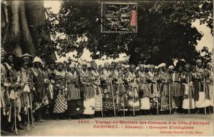 Abomey, Groupes dindigénes, Voyage du Ministre des Colonies á la Cote dAfrique / native tribe, African folklore