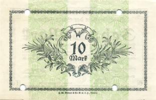 Német Birodalom/Császárság/Altona 1918.11.2. 10M hivatalos érvénytelenítéssel T:I