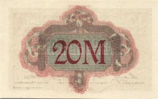 Német Birodalom/Császárság/Altona 1918.11.2. 20M T:I