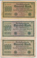 Németország / Weimari Köztársaság 1922. 1000M (5x) T:III  Germany / Weimar Republic 1922. 1000 Mark (5x) C:F Krause#76