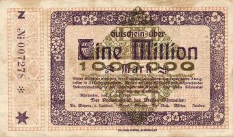 Német Birodalom/Weimari Köztársaság/Altona 1923.7.5. 1000.000M T:II-