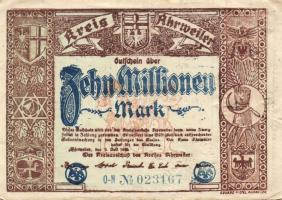 Német Birodalom/Weimari Köztársaság/Altona 1923.7.5. 10.000.000M T:II-