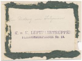 WWI German and Austro-Hungarian K.u.K. military, military aircraft, soldiers. photo + "K.u.K. L...