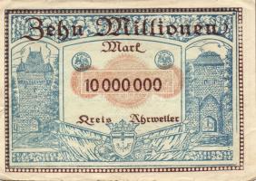 Német Birodalom/Weimari Köztársaság/Altona 1923.7.5. 10.000.000M T:II-