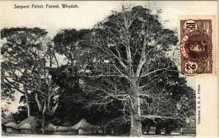 Ouidah, Whydah; Serpent Fetish Forest