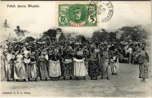 Ouidah, Whydah; Fetish dance, African folklore