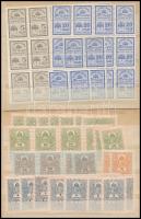 1944 88 db számlailleték bélyeg (kat. érték: ~ 15.000)