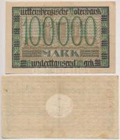 Német Birodalom / Weimari Köztársaság / Drezda 1923. 500.000M + 1923. Stuttgart 100.000M T:III
Germ...