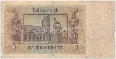 Német Harmadik Birodalom 1942. 5M T:III- 
German Third Reich 1942. 5 Mark C:VG Krause#186