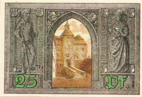 Német Birodalom/Weimari Köztársaság/ Finsterwalde 1921. 25Pf + 50Pf + 75Pf 3klf db, teljes sor T:I