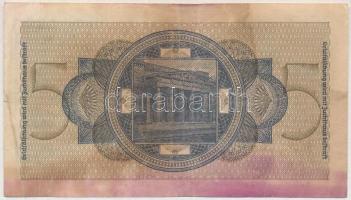 Német Harmadik Birodalom 1942. 5M T:III fo.
German Third Empire 1942. 5 Mark C:F spotted Krause#R13...