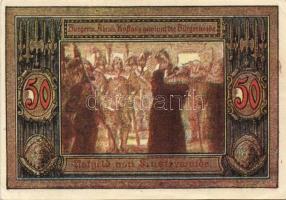 Német Birodalom/Weimari Köztársaság/ Finsterwalde 1921. 25Pf + 50Pf + 75Pf 3klf db, teljes sor T:I