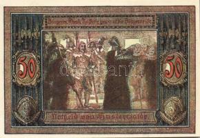 Német Birodalom/Weimari Köztársaság/ Finsterwalde 1921. 25Pf + 50Pf + 75Pf 3klf db, teljes sor T:I