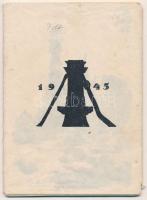 1945 Budapest - 7 db képeslap a második világháború utáni romokról saját tokban / 7 town-view postca...