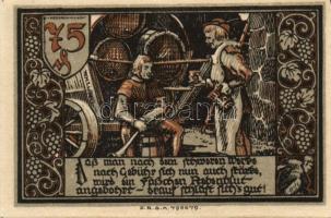 Német Birodalom/Weimari Köztársaság/ Gransee D.N. 25Pf + 50Pf + 75Pf + 1,25M + 1,75M 5klf db, teljes...