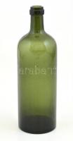Igmándi keserűvizes üveg, apró kopásokkal, m: 25 cm