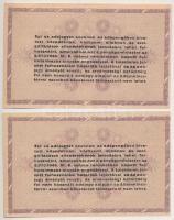 1946. 100.000AP sorozat- és sorszám nélküli (2x) T:I- Adamo P51A