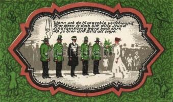 Német Birodalom/Weimari Köztársaság/ Wildeshausen 1921. 25Pf(2x) + 50Pf(2x) + 1M(2x) 6klf db, teljes...