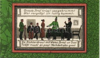 Német Birodalom/Weimari Köztársaság/ Wildeshausen 1921. 25Pf(2x) + 50Pf(2x) + 1M(2x) 6klf db, teljes...