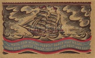 Német Birodalom/Weimari Köztársaság/ Oldenburg 1921. 50Pf(6x) 6klf db, teljes sor T:I