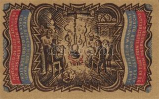 Német Birodalom/Weimari Köztársaság/ Oldenburg 1921. 50Pf(6x) 6klf db, teljes sor T:I