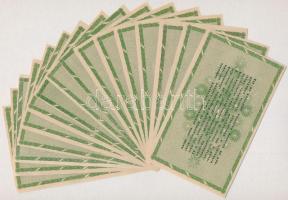 1946. 50.000AP (4x) sorozat. és sorszám nélkül, fehér papíron, közte sajtóhiba "KOVETELÉST&quot...