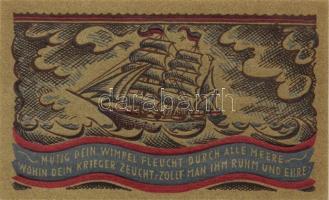 Német Birodalom/Weimari Köztársaság/ Oldenburg 1921. 50Pf(6x) 6klf db, teljes sor T:I