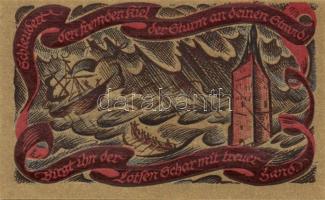 Német Birodalom/Weimari Köztársaság/ Oldenburg 1921. 50Pf(6x) 6klf db, teljes sor T:I