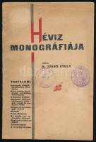 N. Szabó Gyula: Hévíz monográfiája. Nagykanizsa, 1931, Délzalai Nyomda és Lapkiadó Vállalat. Kiadói papírkötés. Kissé kopott állapot. Volt könyvtári példány.