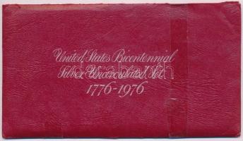 Amerikai Egyesült Államok 1976S 1/4$ Ag "Washington" + 1/2$ Ag "Kennedy" + 1$ Ag...