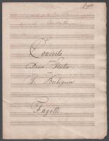 cca 1840 Concerto pour deux flutes kotta