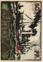 Német Birodalom/Weimari Köztársaság/ Altona 1921. 20Pf + 30Pf + 40Pf + 60Pf + 70Pf + 80Pf 6klf db, t...