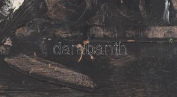 Jelzés nélkül: Portré Olaj, farost, 70×50 cm