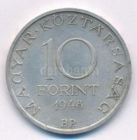 1948. 10Ft Ag "Széchenyi" T:2 Adamo EM2