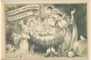 Karácsony - 10 lapos művészi képeslapfüzet Márton Lajos grafikáival / Christmas greeting art postcar...