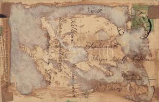 1909 Lőcse, Levoca; Körtér, Kodesch Lajos fodrász üzlete / square, street view, hairdresser and barb...