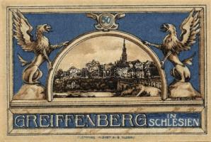 Német Birodalom/Weimari Köztársaság/ Greiffenberg 1920. 10Pf + 25Pf + 50Pf 3klf db, teljes sor T:I