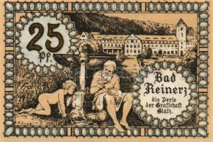 Német Birodalom/Weimari Köztársaság/ Reinerz 1921. 10Pf + 25Pf(6x) + 50Pf(6x) 13klf db, teljes sor T...