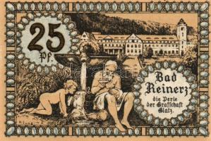 Német Birodalom/Weimari Köztársaság/ Reinerz 1921. 10Pf + 25Pf(6x) + 50Pf(6x) 13klf db, teljes sor T...