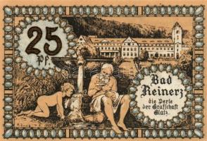 Német Birodalom/Weimari Köztársaság/ Reinerz 1921. 10Pf + 25Pf(6x) + 50Pf(6x) 13klf db, teljes sor T...