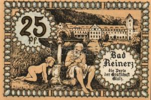 Német Birodalom/Weimari Köztársaság/ Reinerz 1921. 10Pf + 25Pf(6x) + 50Pf(6x) 13klf db, teljes sor T...