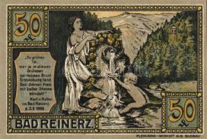 Német Birodalom/Weimari Köztársaság/ Reinerz 1921. 10Pf + 25Pf(6x) + 50Pf(6x) 13klf db, teljes sor T...