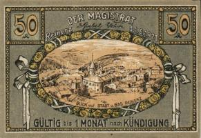 Német Birodalom/Weimari Köztársaság/ Reinerz 1921. 10Pf + 25Pf(6x) + 50Pf(6x) 13klf db, teljes sor T...