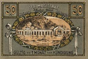 Német Birodalom/Weimari Köztársaság/ Reinerz 1921. 10Pf + 25Pf(6x) + 50Pf(6x) 13klf db, teljes sor T...