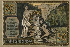 Német Birodalom/Weimari Köztársaság/ Reinerz 1921. 10Pf + 25Pf(6x) + 50Pf(6x) 13klf db, teljes sor T...