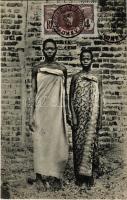 Dahomey, Deux filles de Béhanzin / king Béhanzin daughters, African folklore
