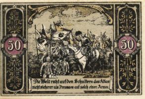 Német Birodalom/Weimari Köztársaság/ Hohenfriedeberg D.N. 25Pf(4x) + 50Pf(4x) + 75Pf + 1,25M 10klf d...