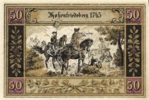 Német Birodalom/Weimari Köztársaság/ Hohenfriedeberg D.N. 25Pf(4x) + 50Pf(4x) + 75Pf + 1,25M 10klf d...