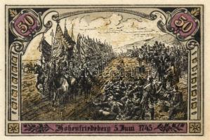 Német Birodalom/Weimari Köztársaság/ Hohenfriedeberg D.N. 25Pf(4x) + 50Pf(4x) + 75Pf + 1,25M 10klf d...