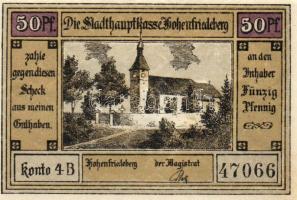 Német Birodalom/Weimari Köztársaság/ Hohenfriedeberg D.N. 25Pf(4x) + 50Pf(4x) + 75Pf + 1,25M 10klf d...